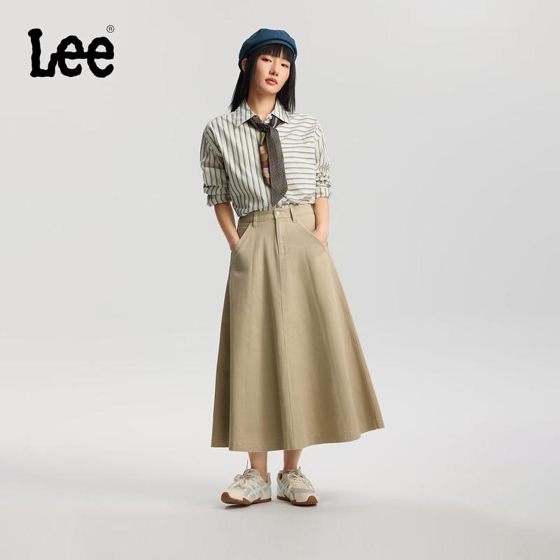 Lee Women s A-Line Five-Pocket Skirt L