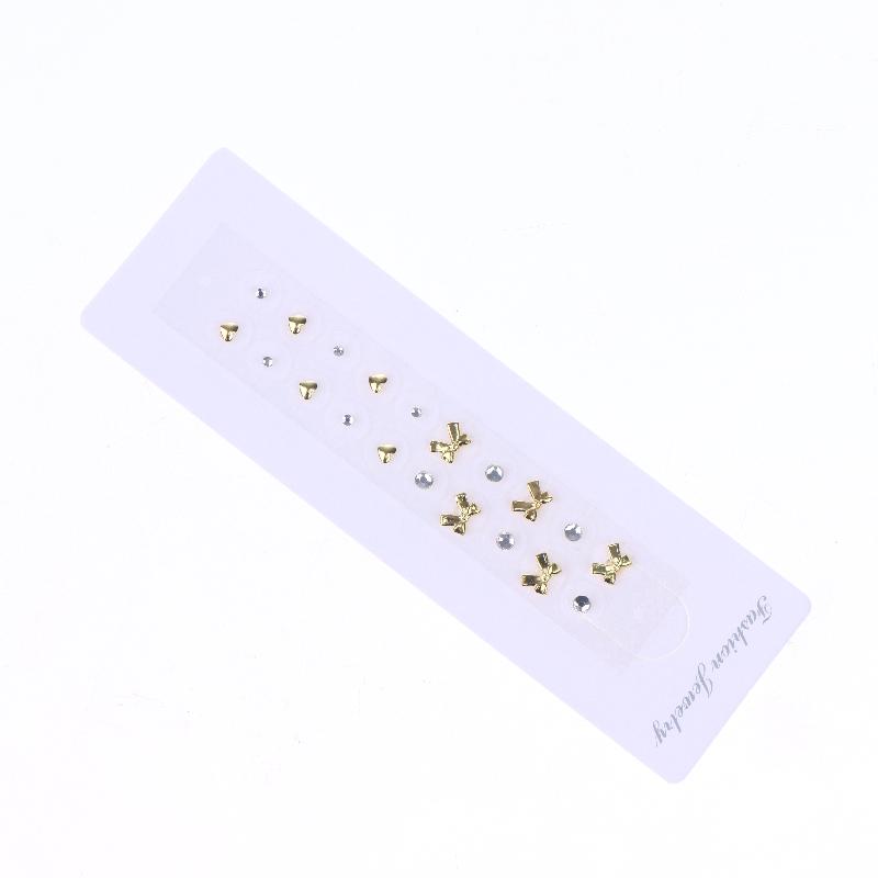 20Pcs/Sheet  Gilded Butterfly  Ear Point Stickers Ear Pressure Stick Acupuncture Auricular Ear Stickers Massage