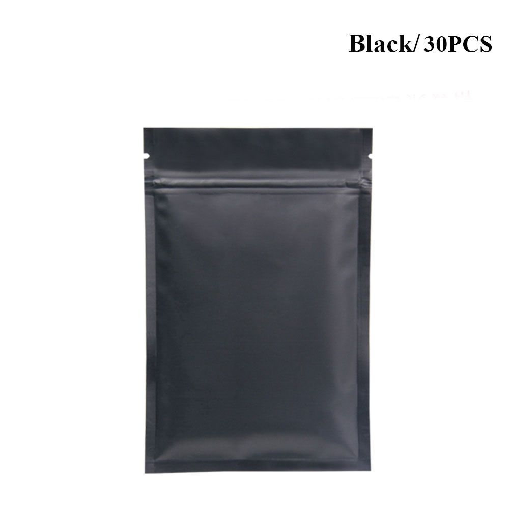 10/30PCS New Home Storage Flat Glossy Heat Seal Aluminum Foil Bags Storage Bags