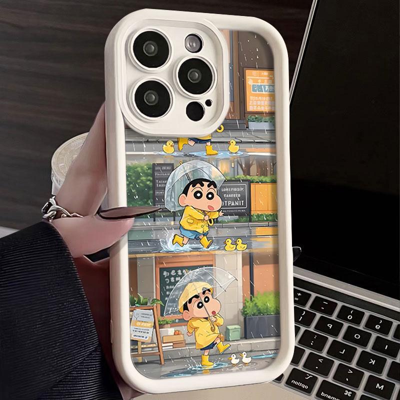 

Raincoat Xiaoxin applies to iPhone14promax mobile phone case Apple, all-inclusive creative advanced apple 16e