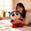 Superman Crayon Shin Chan Plush Toy With Shortpile Fabric For Kids Room Decor And Collecting