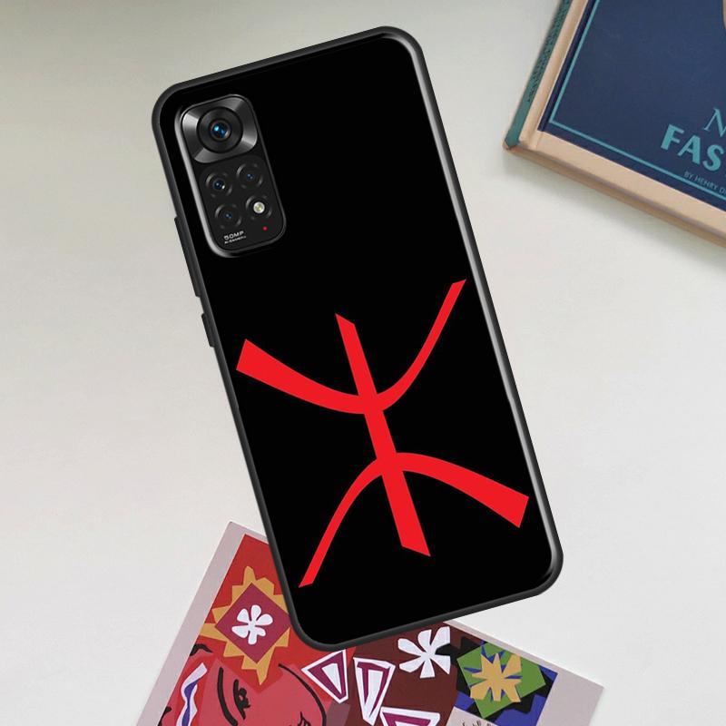 Amazigh Symbol Berber Academy Case For Xiaomi Redmi Note 14 13 12 11 9 10 15 Pro Plus Redmi 15 15C 14C 13C 12C 10C Cover
