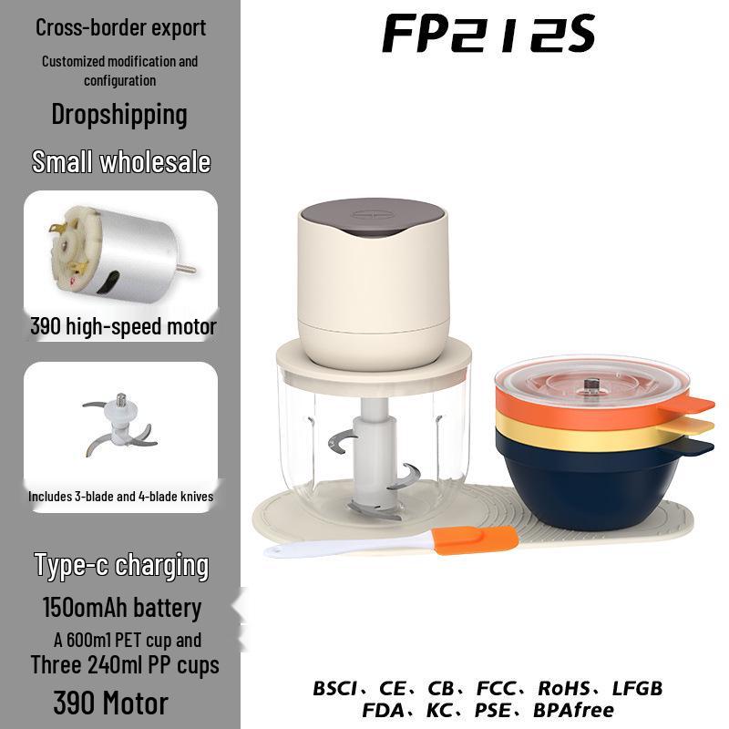 Automatic Electric Garlic Masher & Meat Grinder