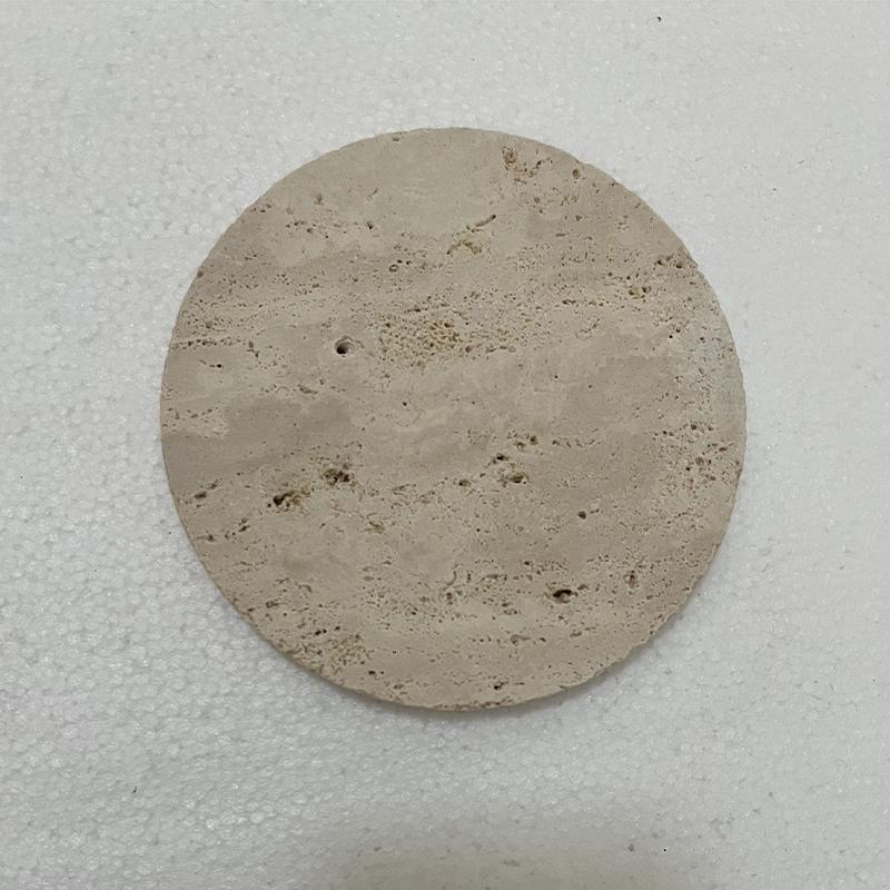 Nordic Marble Insulated Coaster – Round/Square Heat-Proof Cup Holder & Photo Prop.