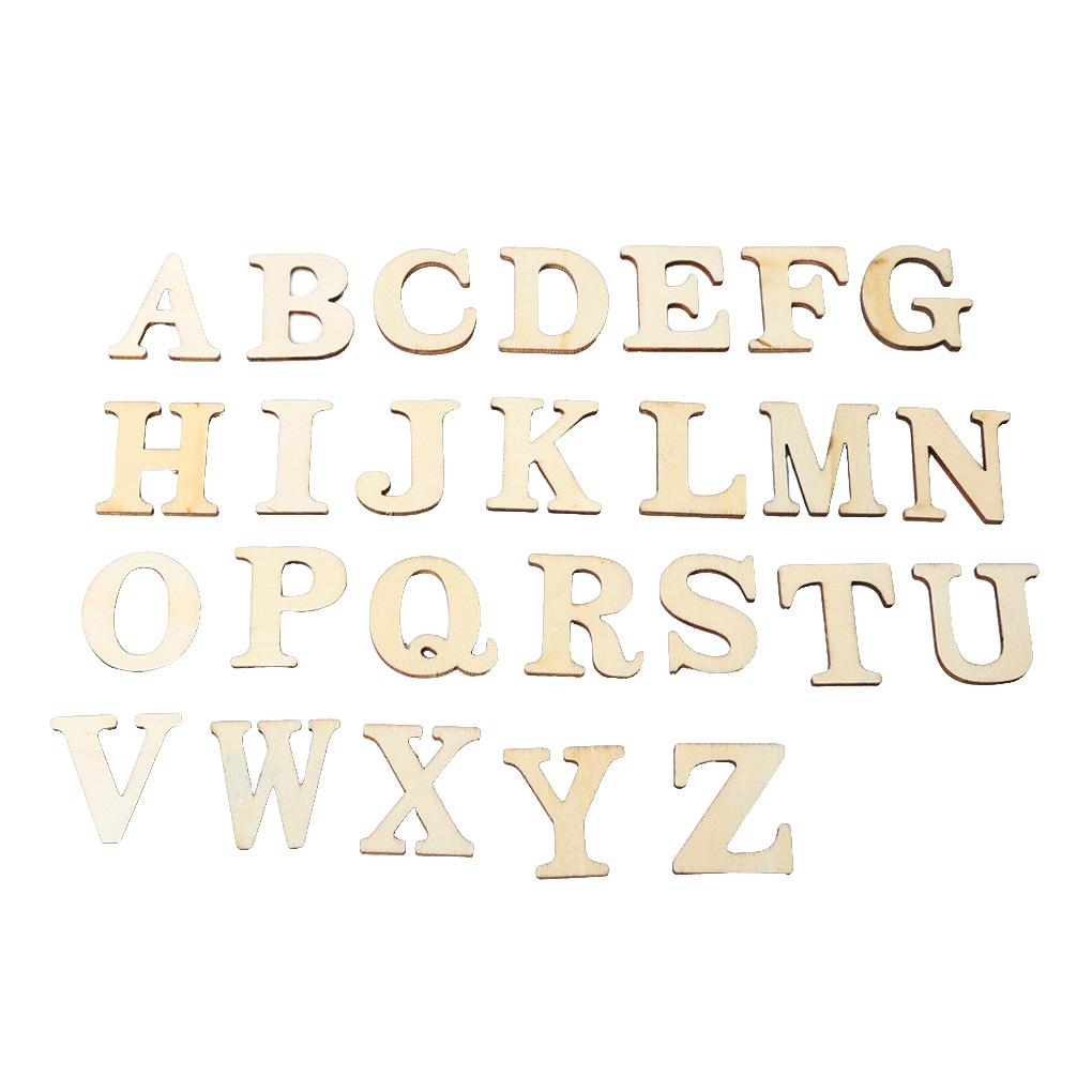 

Pack of 78 Mini Wooden Letters Adult Crafts Vintage Style Self-adhesive Anniversary Gifts Wall Decoration Birthday for DIY