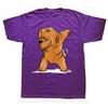 Dabbing Chow Chow Dab Dance Dog T Shirts Graphic Cotton Streetwear Short Sleeve Birthday Gifts Vintage Style Tshirt UnisexF