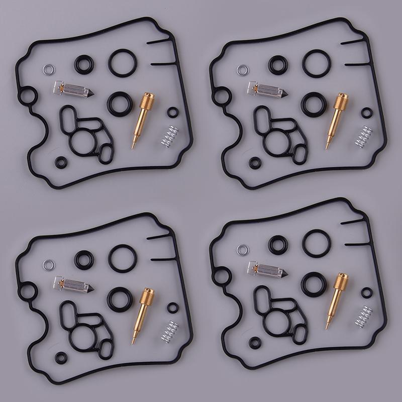 

4 Sets Motorcycle Carburetor Repair Floating Needle Mixture Kit fit for Yamaha FZR 1000 Genesis Exup 3LE TDM 850 4TX H 3VD N 4CM