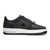 Nike Air Force 1 LV8 GS World Champ - Lakers Kids Sneakers Black Iron-Grey White DQ0300-001