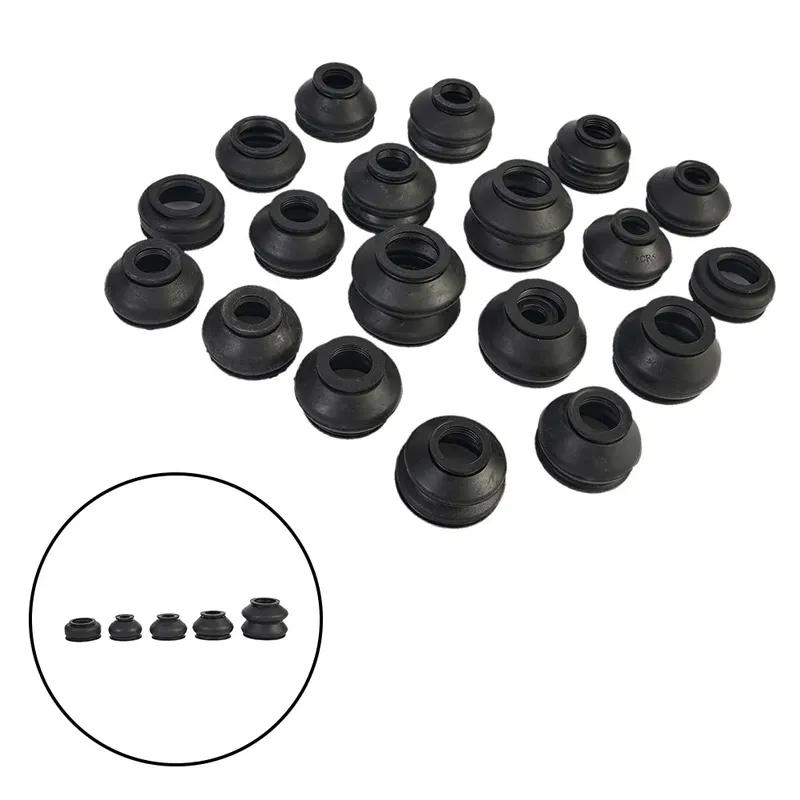 Cap Dust Boot Cover 28pcs Accessories Attachment Vehicle Ball Joint Dust Jacket Equipment Replacement Rubber Steering Suspension