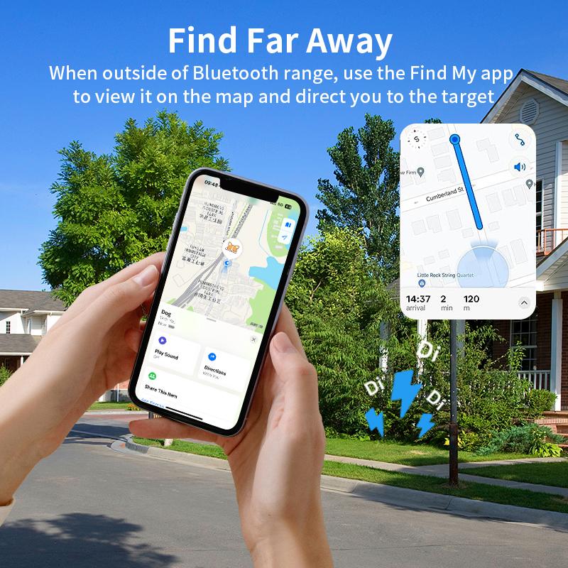 4/3/2/1 Pack Anti-lose Tracker via Find My Smart Tag for Apple Airtag Replacement Bluetooth GPS Tracker IOS MFi Keys Finder