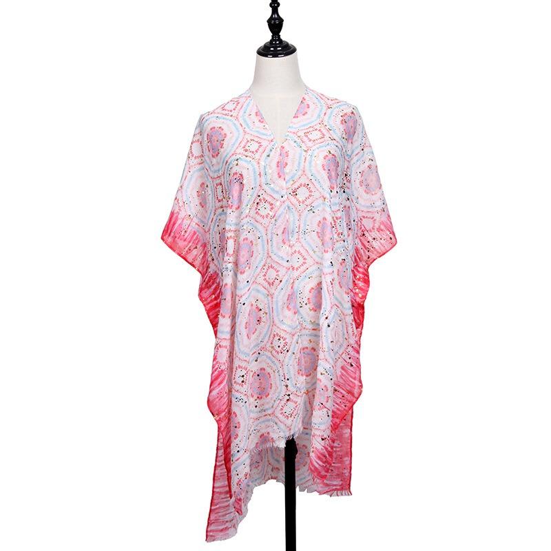 Women S Summer Sunscreen Large Neck Scarf For Outdoor Beach Daily Wear