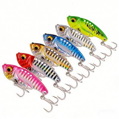 7G 4.2CMYuantou MetalVIBLure Bait Sequin Fake Bait Simulation Fish Bait Freshwater Saltwater Fishing Special for Mandarin Fish a