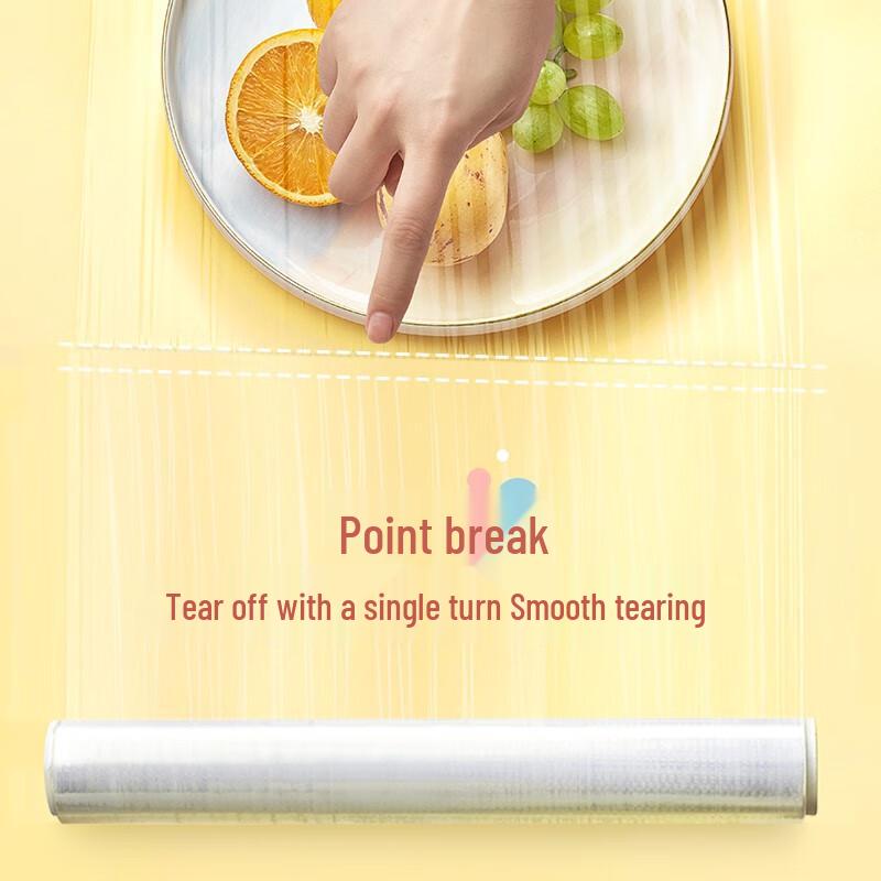 Yijie KT Große Abreißbare Frischhaltefolie 3er-Pack