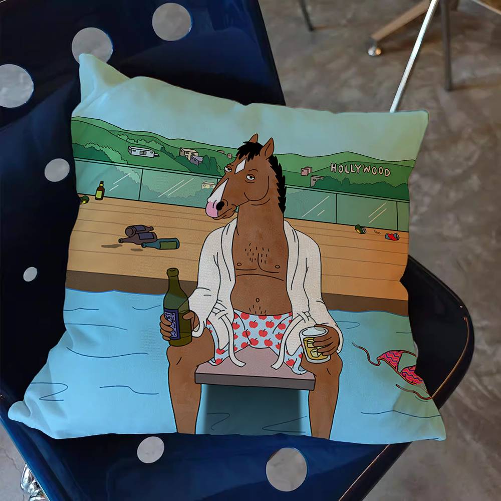 Adult Animation BoJack Horseman Lucky Dragon pillow cover sofa cushion cover home room decoration children gift