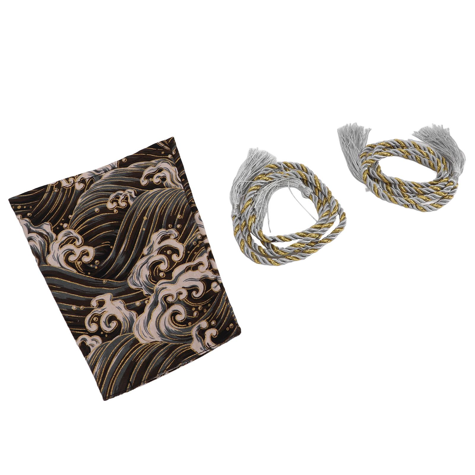 

Чехол на рычаг переключения передач Защита переключателя автомобиля Элемент древности Древней Японии Черные волны Универсальный