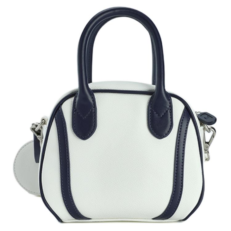 Fila Módní Ležérní Univerzální PU Kompozitní Kůže Taška přes rameno Crossbody Mini Dámské tašky Cloud-Mushroom-White F13W429162FWT