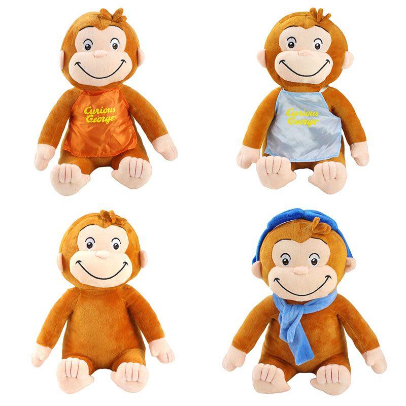 Adorable Curious George Plush Toy For Kids Soft And Cuddly Stuffed Animal Doll