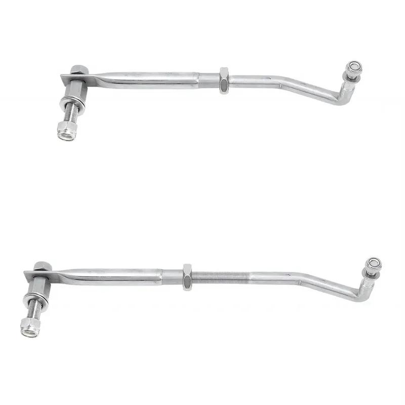 This adjustable stainless steel outboard steering link lever tie rod kit ranges from sizes of 265 mm to 315 mm
