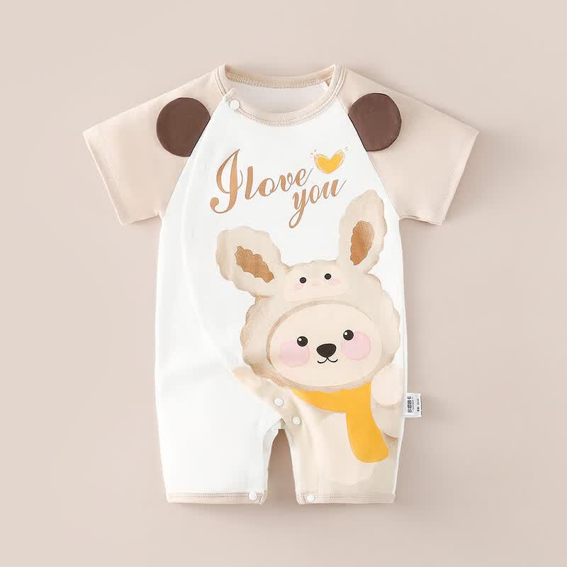 Du Xi Lu Ka Newborn Baby Pure Cotton Cartoon Romper 66