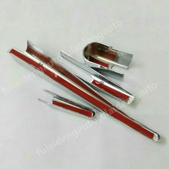 Chrome Rear Window Rain Wiper Blade Cover For Nissan Armada Patrol Y62 2017-2019