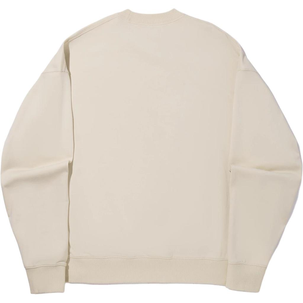 Li Ning Trendy Sports Series Chinese Character Round Neck Versatile Breathable Loose Sweatshirt Unisex Sweatshirt AWDVE13-3