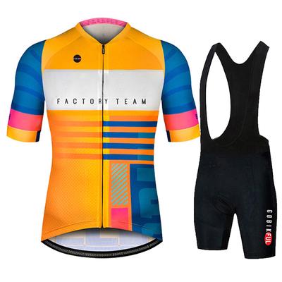 2026 Sommer Atmungsaktiver Radanzug Gobikful Herren Professionelles Radtrikot, Sommerbekleidung für Mountainbike