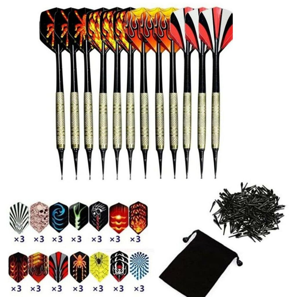 Practice Soft Darts with Party Home Parents and Store Stylish Darts, Arrows, 2BA, Beginners, Play, Game, Use, Children, Friends, Indoors, Year-end