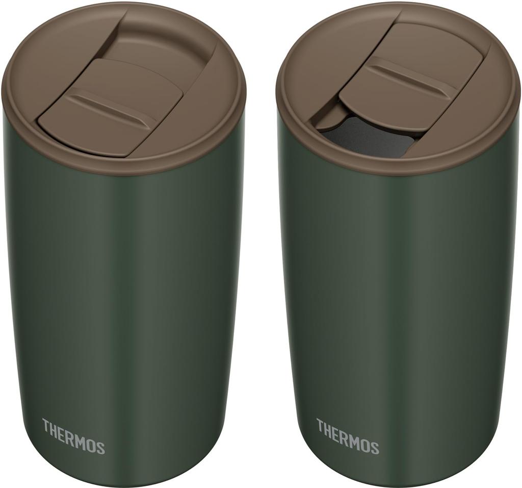 Thermos Vacuum Insulated Tumbler with Lid 500ml Forest Green JDP-501 FG