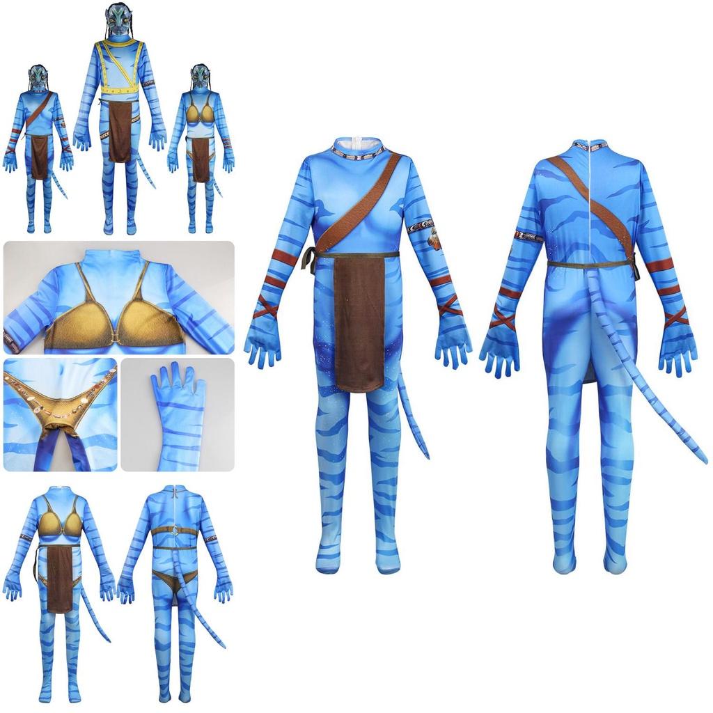 Avatar2 Jack Sully Neytiri Ronald Kids' High-quality 3d-printed Cosplay Bodysuit