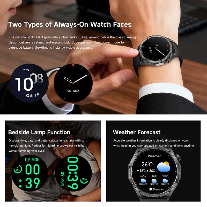 New Watch 6 Pro Outdoor Sports Smartwatches For Men Bluetooth Call GPS Track Altitude Pressure Heart Rate Health Smart Watch