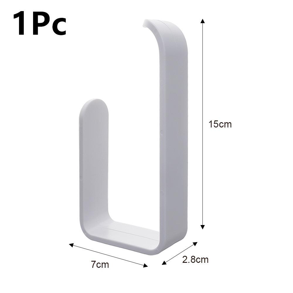 Wall Mounted Tissue Organizing Shelf Self-Adhesive Kitchen Storage Rack Toilet Paper Holder