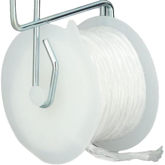 6PCS Tomato Trellis Roller Hooks, Tomato Support Hooks Set for Greenhouse, Tomato Roller Hooks with 15M String, Flower Vine Twine Crop Trellis Kit