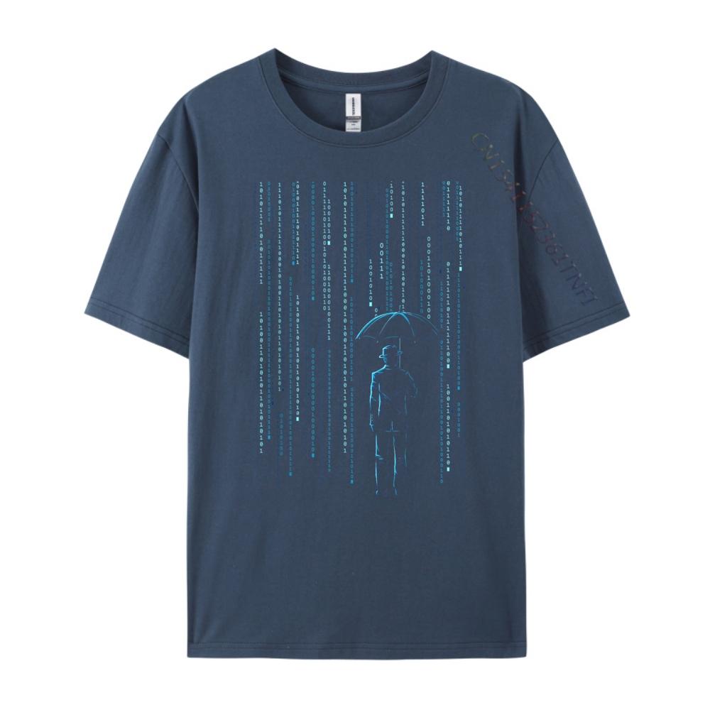 

Digital Binary Code Graphic T Shirts Men Men Clothes Big And Tall T Shirts Anime National Flag Day 4XL