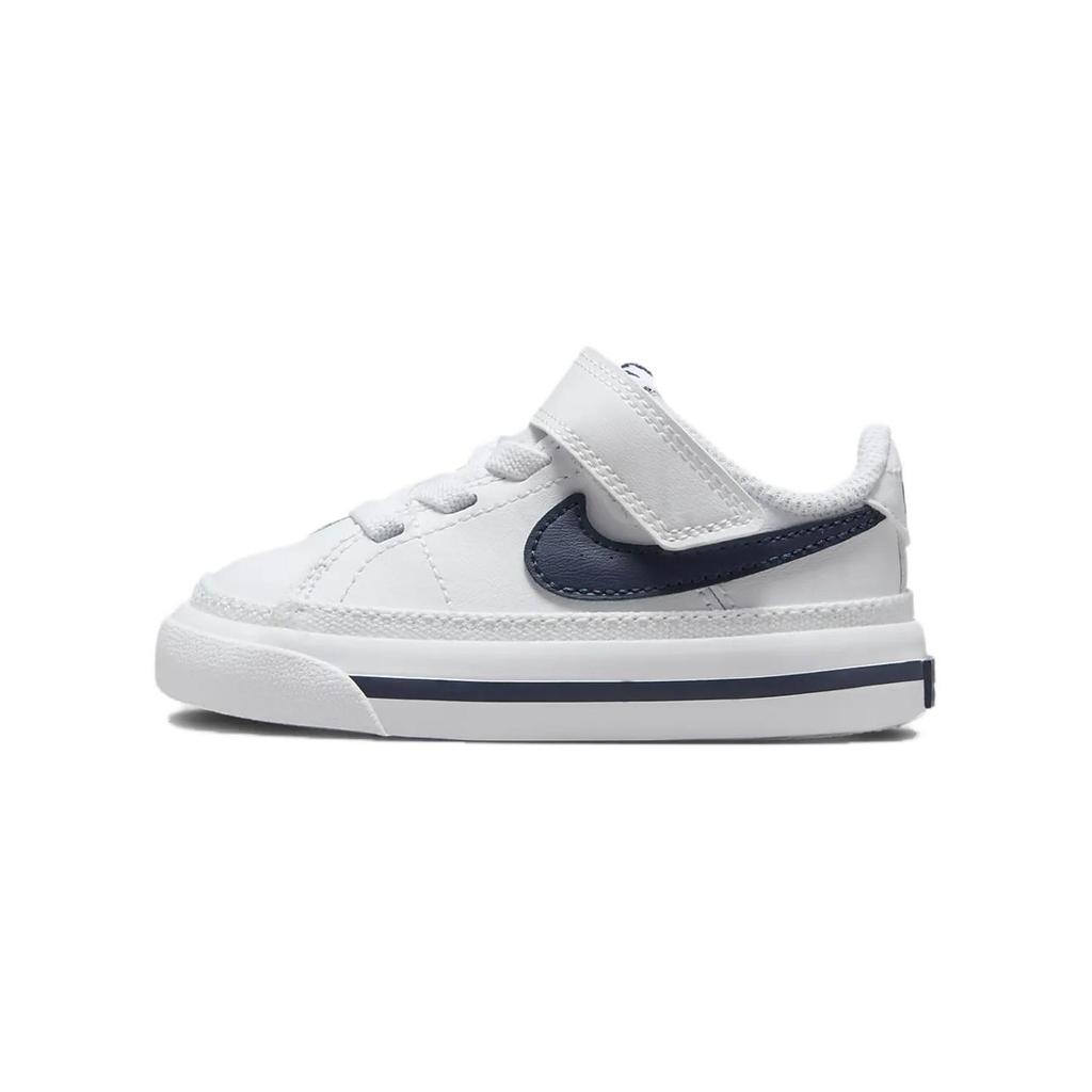 Nike Court Legacy TD White Midnight Navy Baby Sneakers DA5382-125
