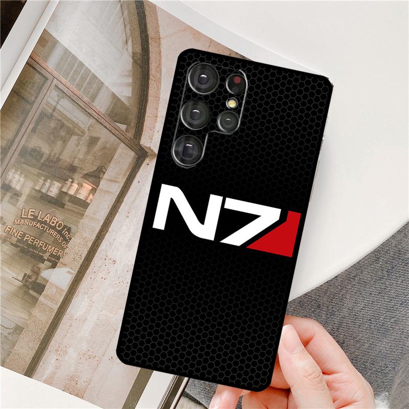 N7 Mass Effect Phone Case For Samsung Galaxy S25 Ultra S9 S10 S20 FE S21 S22 S23 Plus S24 Ultra Full Cover