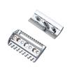 1PC Traditional Replacement Safety Razor Head Chrome Scalloped Bar Double Edge Safety Razor Head Shaving Open Comb Head