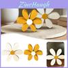 Wooden Creative Yellow White Daisy Decor Set For Spring Home Atmosphere
