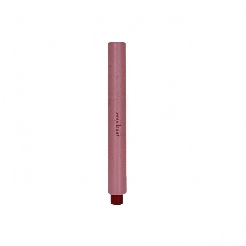 Gogo Bear Matte Velvet Long-Lasting Lipstick Pen - Soft Mist Nude, Highly Pigmented Lip Gloss for Women