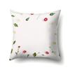 Simple Style Floral Print Pillow Cover Home Decoration Living Room Sofa Cushion Cover Office Chair Bedroom Room Decoration