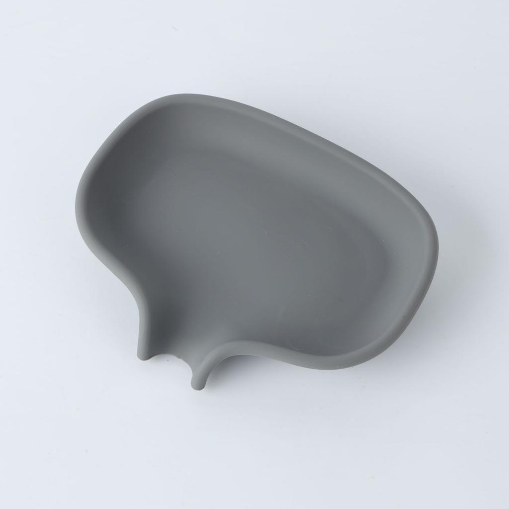 Minimalist Soap Holder - 1pc Simple Plain Soap Dish, Drain Soap Tray For Bathroom Accessories