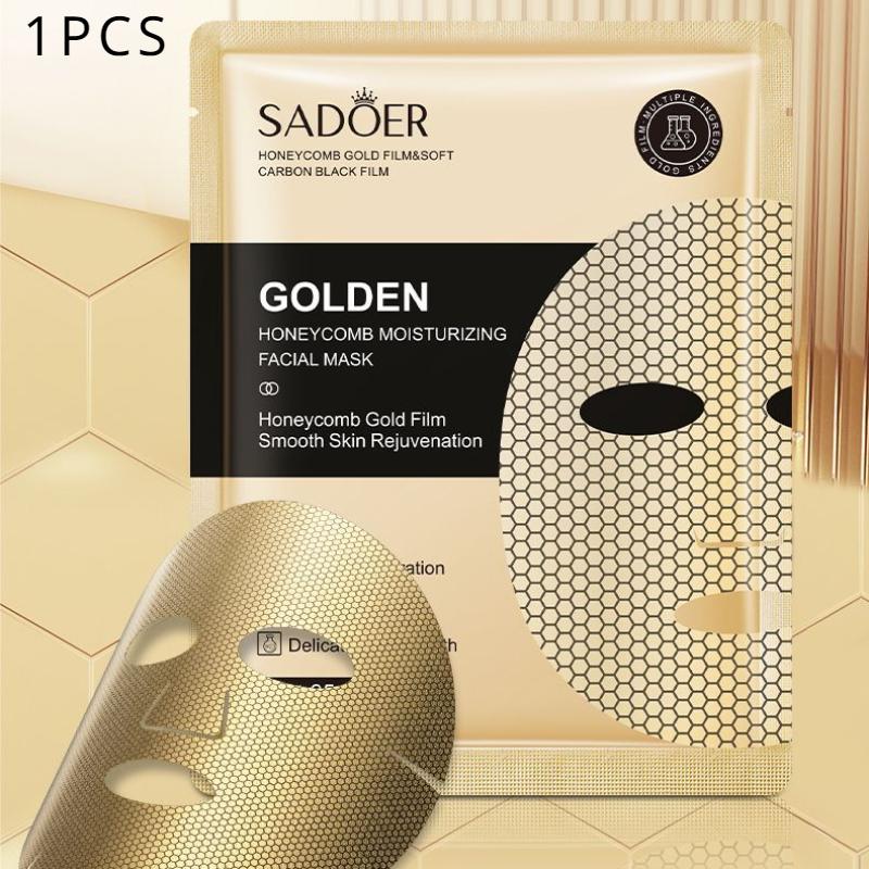 SADOER Увлажняющая и увлажняющая маска Golden Honeycomb Cross Border 1pcs