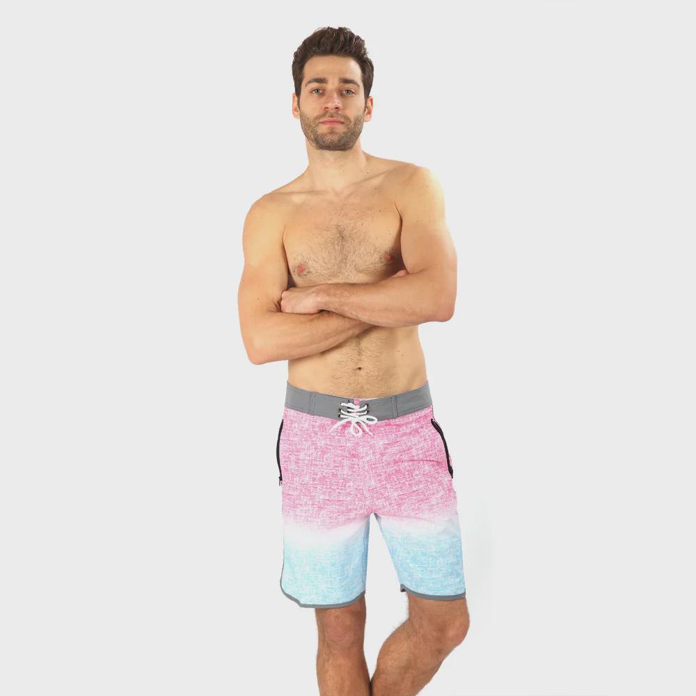 Men's 3D Waterproof Elastic Surf Shorts - Beach, Sports, and Fishing-Style.