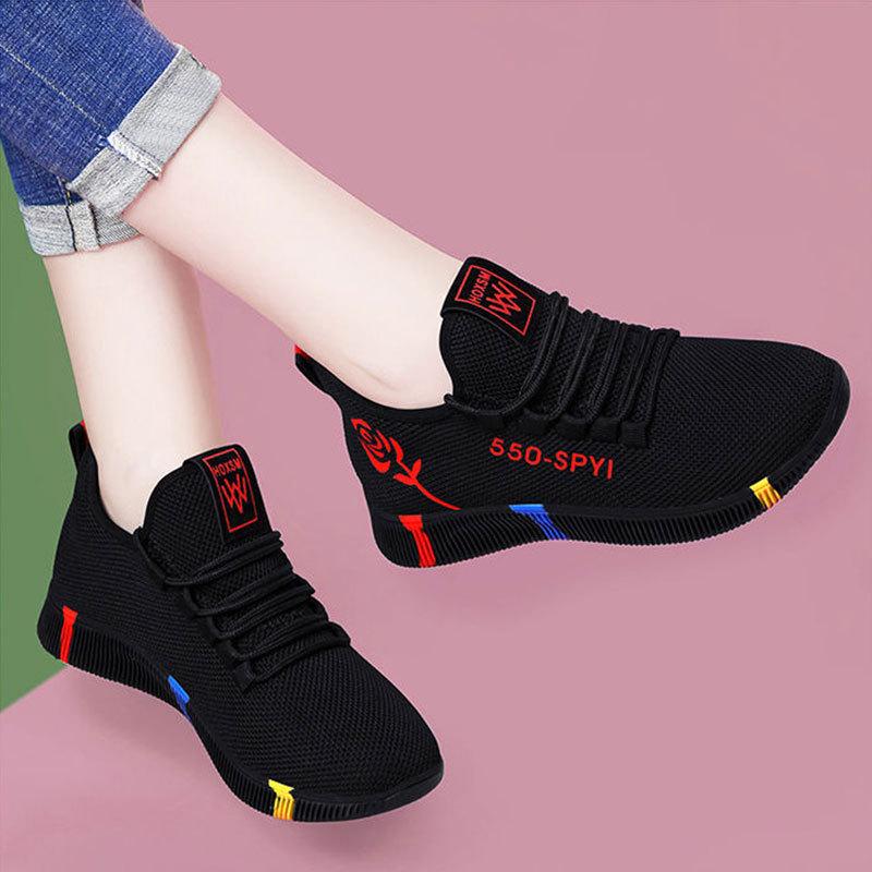 

2024 Женские летние универсальные кроссовки для оздоровительной ходьбы – Повседневная спортивная обувь в стиле старого Пекина 40