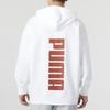 Puma Sports Running Fitness Training Casual Hoodie Unisex Hoodies White 536398-02