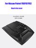 Engine hood fake vents compatible with Nissan Patrol Y60Y61Y62 engine hood decorative cover ABS material exterior modification