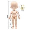 OB11 Body or GSC Head Pink/ Normal/ White/ Coffe Skin Body 1/12 Bjd Doll Accessories Dress Up Toys Gift