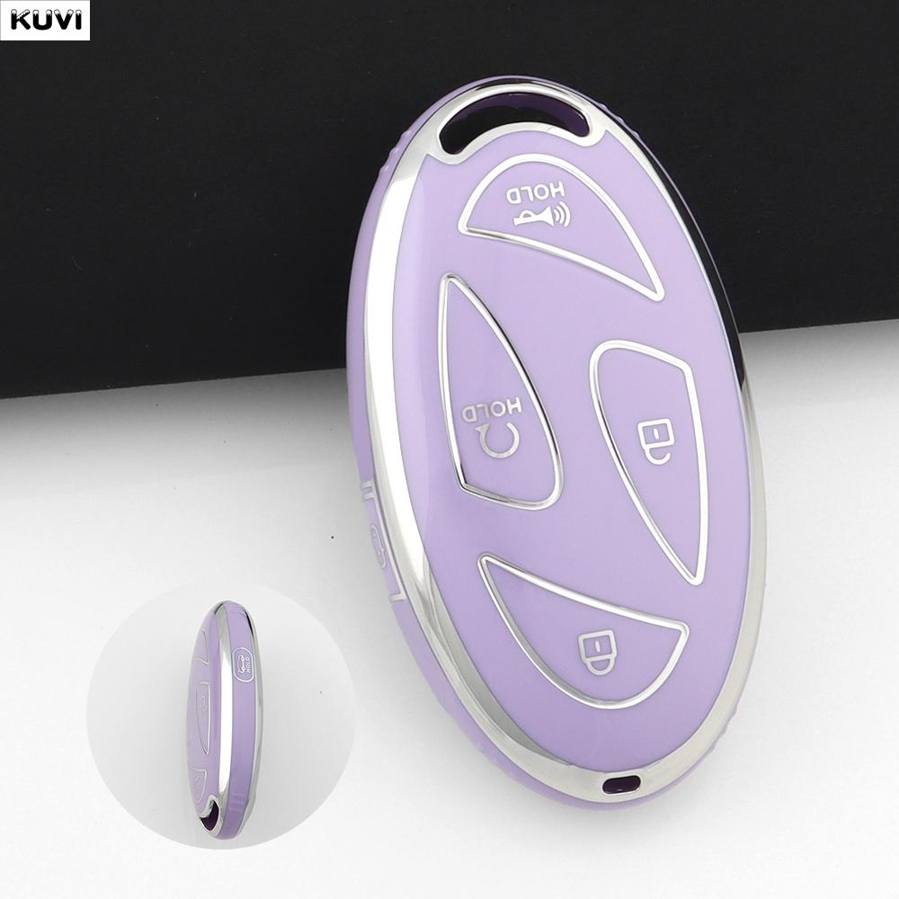 

5 Buttons TPU Car Smart Key Case Cover Shell For Hyundai Santa Fe Tucson 2022 Ioniq 5 Atos Prime Solaris 2021 Hyundai Palisade
