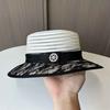 European, American And British Retro Flat Top Top Hat Women'S Lace Breathable Mesh Gauze Hat Summer Flat Edge Big Edge Sun Protection Hat