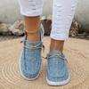 2025 Autumn New Women Casual Comfortable Flat Shoes Women Solid Lace-up Loafers Women Fashion Sports Shoes Zapatos De Mujer