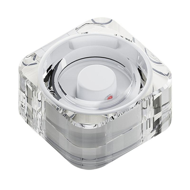 Ergonomic Charging Box Magnetic Absorption Transparent Cover For Intelligent Circle Auto Recognition Charging Accessories